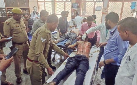 सफीपुर विधायक बम्बालाल दिवाकर को गोली मारने की धमकी देने वाले ने मुख्यमंत्री आवास पर किया आत्मदाह प्रयास