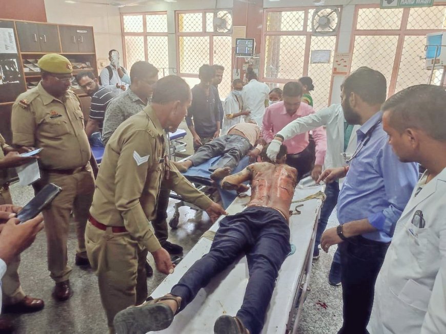 सफीपुर विधायक बम्बालाल दिवाकर को गोली मारने की धमकी देने वाले ने मुख्यमंत्री आवास पर किया आत्मदाह प्रयास