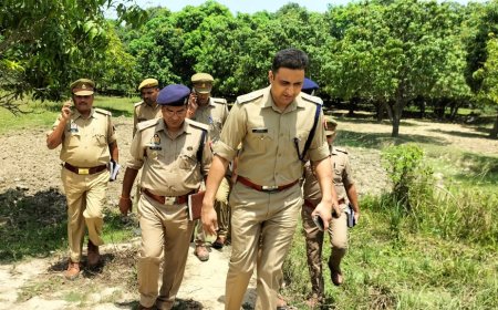 एसपी ने मामले को गम्भीरता से लेकर दोपहर को  फोरेंसिक जांच कराया ।