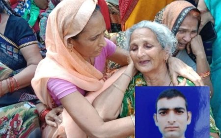 आप्रवासी युवक की शव गांव पहुंचते ही मचा कोहराम