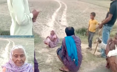 ठगो ने व्रद्ध महिला से एक लाख की ज्वैलरी पर की