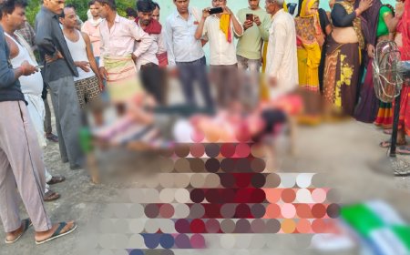 Mainpuri  Murder नवविवाहिता सहित परिवार के पाँच लोगो की फरसे से काटकर की  हत्या  खुद को गोली से उड़ाया