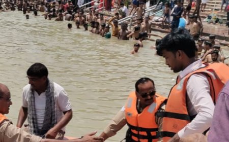 Unnao बीमारी से छुब्ध युवक ने गंगा में लगाई छलांग पानी में खोज जारी