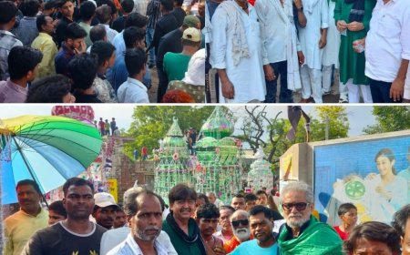 Unnao आसीवन में मोहर्रम के त्योहार पर ताजियों का जूलूस निकाला गया