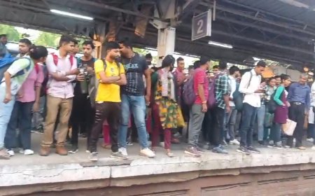 Pet exam उन्नाव स्टेशन पर क्यों जमा हुए हजारों पीईटी परीक्षार्थी