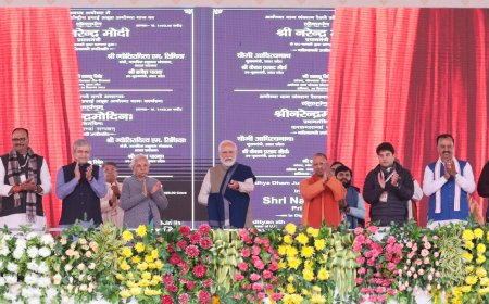 ayodhya news अयोध्या मे प्रधानमंत्री का भव्य स्वागत