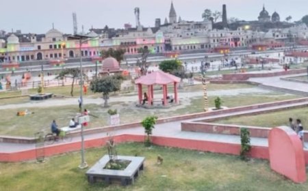 Ayodhya ramlala  अयोध्या चाक चौबंद पार्किंग व सुरक्षा की व्यवस्था