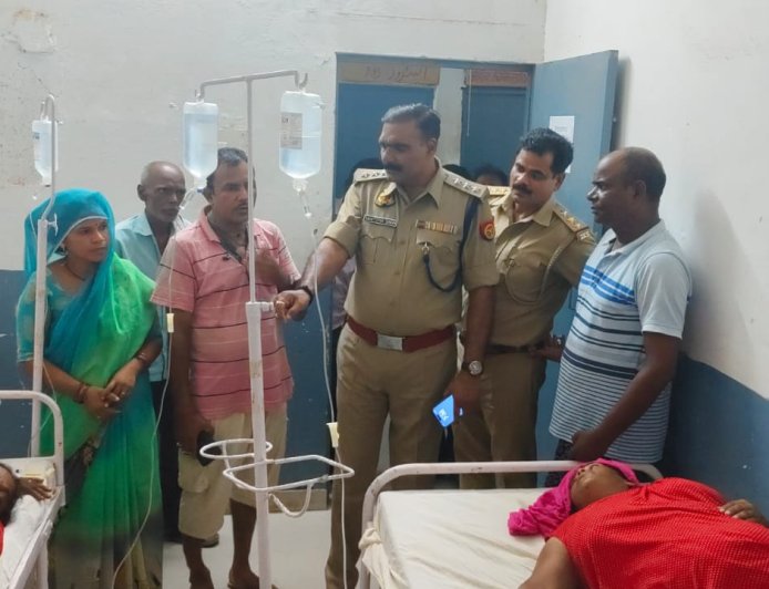 Unnao apda आकाशीय बिजली ने मचाई दहसत पांच झुलसे