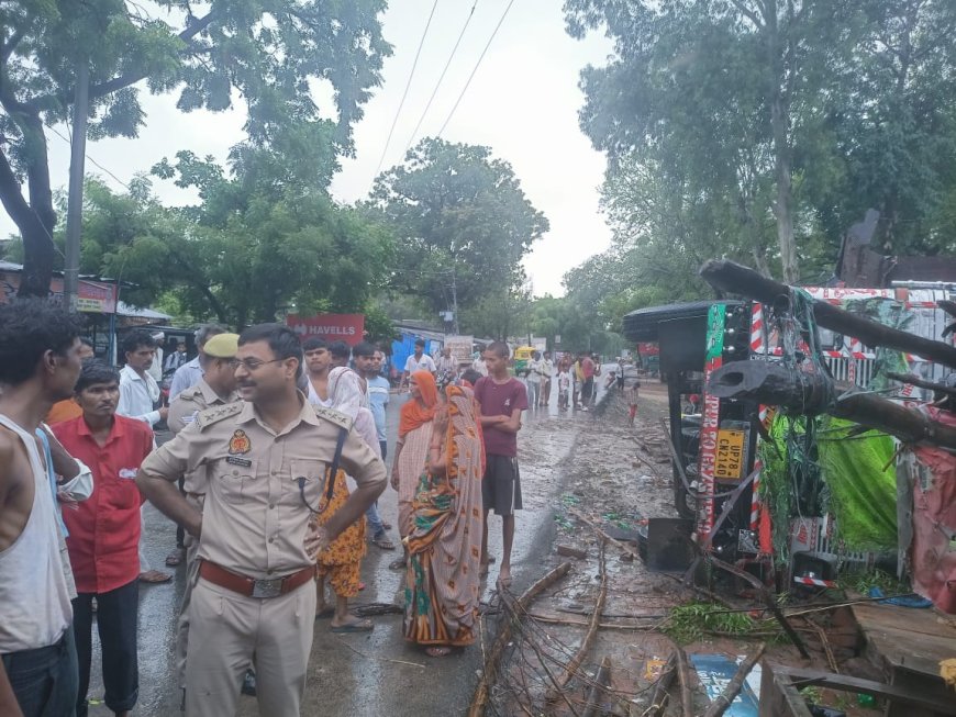 Unnao accident ट्रक रुपी टूटा पहाड़ दो बच्चों सहित मां की मौत