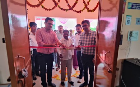 Unnao news plc पानापुर कला में लर्निग सेंटर का उद्घाटन सीडिओ ने किया