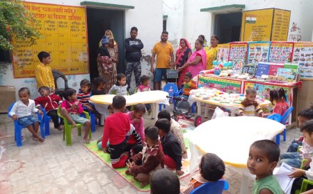 Unnao news धूमधाम से बाल दिवस मनाया गया