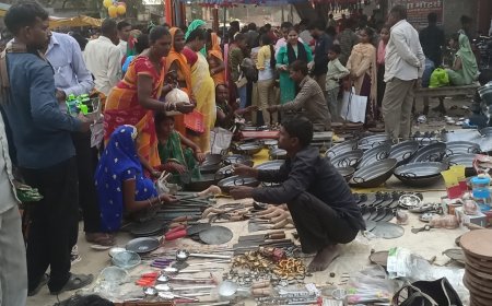 Unnao news हटिया मेले में जमकर हुई विक्री लोगों ने लिया आनन्द