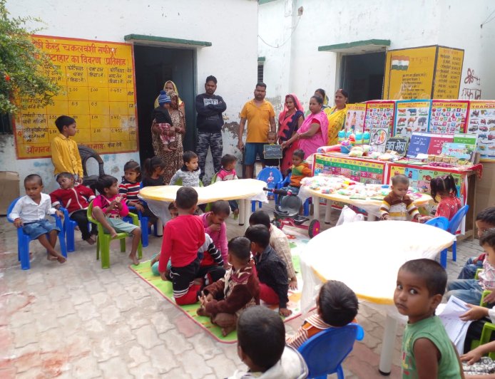 Unnao news धूमधाम से बाल दिवस मनाया गया