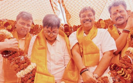 Bjp unnao, मियागंज में भाजपा जिलाध्यक्ष का भव्य स्वागत किया गया