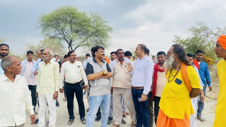 Unnao pariyar परियर का शमसान घाट बनेगा बैकुंठ धाम