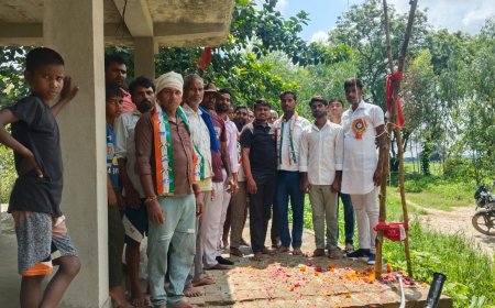 79वें स्वतंत्रता दिवस के पावन अवसर पर पूरे देश में हुआ ध्वजारोहण