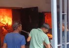 Unnao fire सरस्वती टाकीज में भीषण आग, तीन घंटे तक जूझती रही दमकल, लाखों का नुकसान