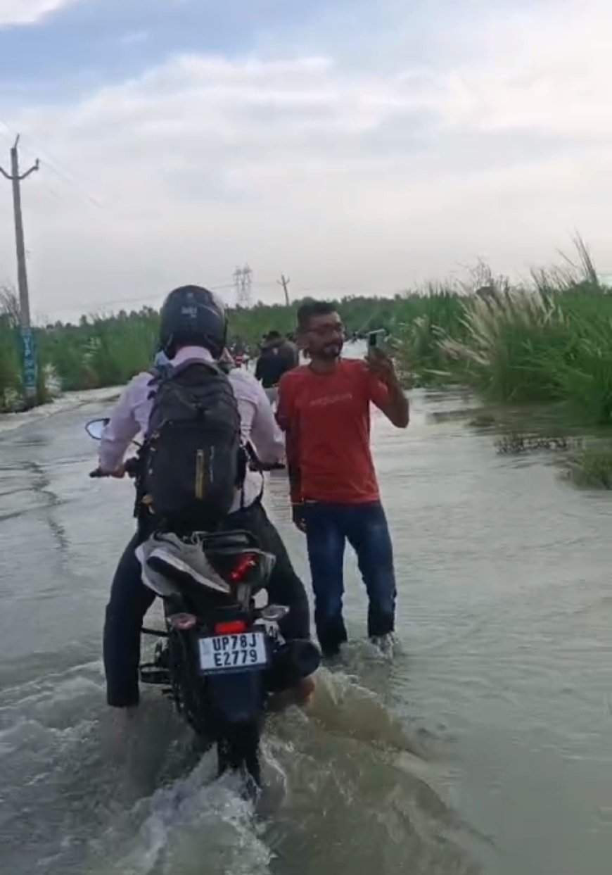Ganga flood news बाढ की विभीषिका से लोगों में मचा हाहाकार |
