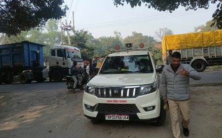 Unnao news  खनन निरीक्षक की कार्रवाई से अवैध डंपर व जेसीबी संचालकों में हडकम्प