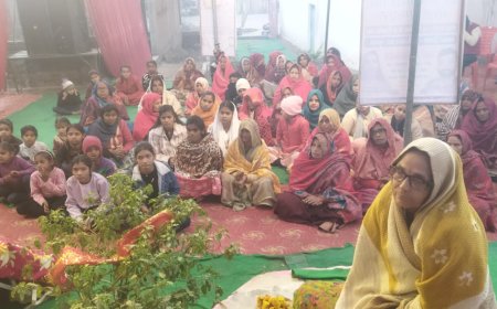 छठवें दिन श्री राम कथा में माता कैकेयी द्वाराप्रभु के वनगमन के वरदान देने कथा सुन श्रोता नही रोक पाए आंशू