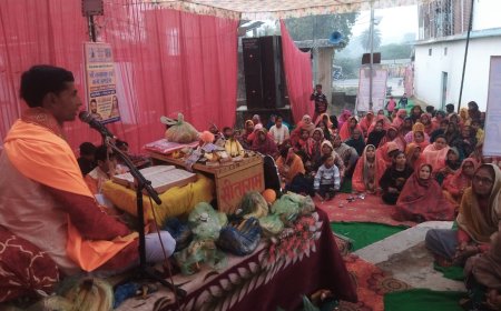 मांगी नाव न केवट आना प्रसंग सुन श्रोता हुए अभिभूत