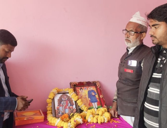 Unnao news पावा में बिजली पासी का जन्म दिवस मनाया गया