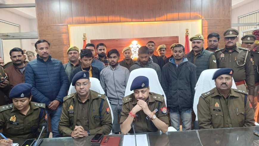 Unnao news माखी पुलिस का सराहनीय कार्य दो चोरियों का खुलासा