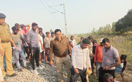 Unnao crime मालगाड़ी से कट कर किसान की मौत